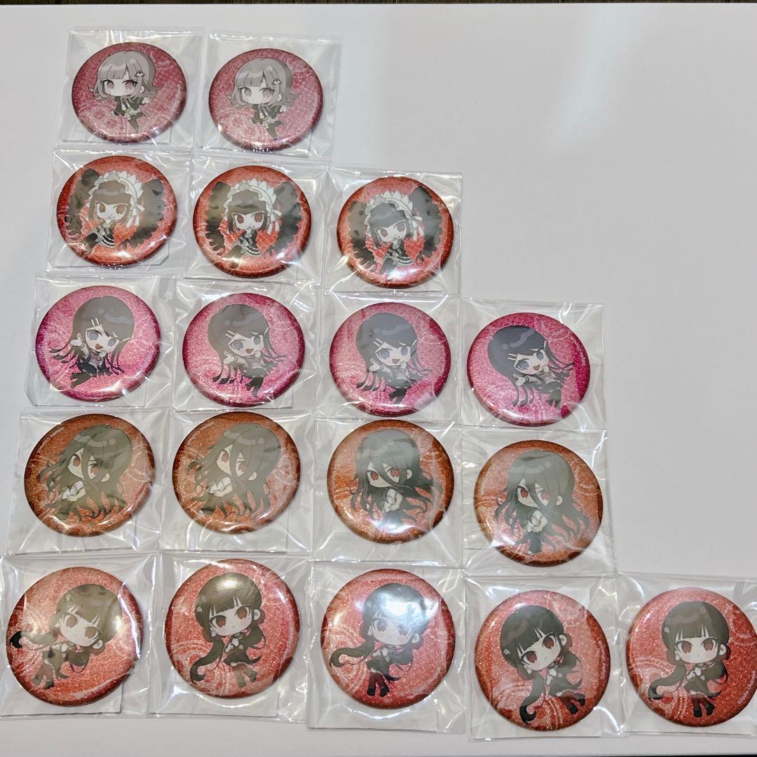 ダンガンロンパ くじ 上倉エク アニメイト くじメイト 缶バッジ 全種類コンプ