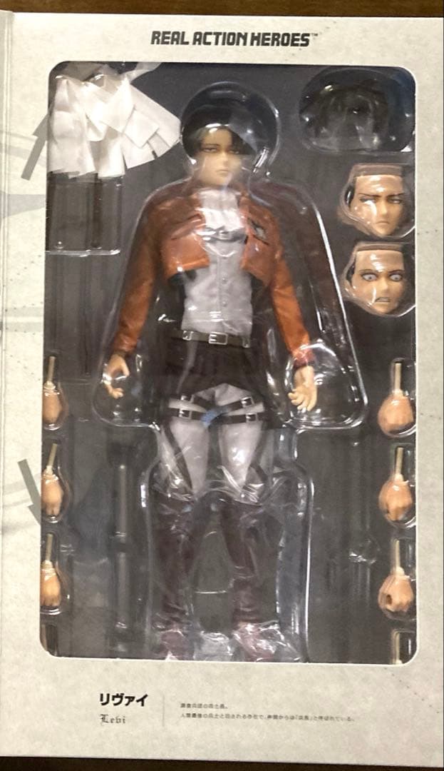 進撃の巨人 RAH リアルアクションヒーローズ リヴァイ 初回生産限定
