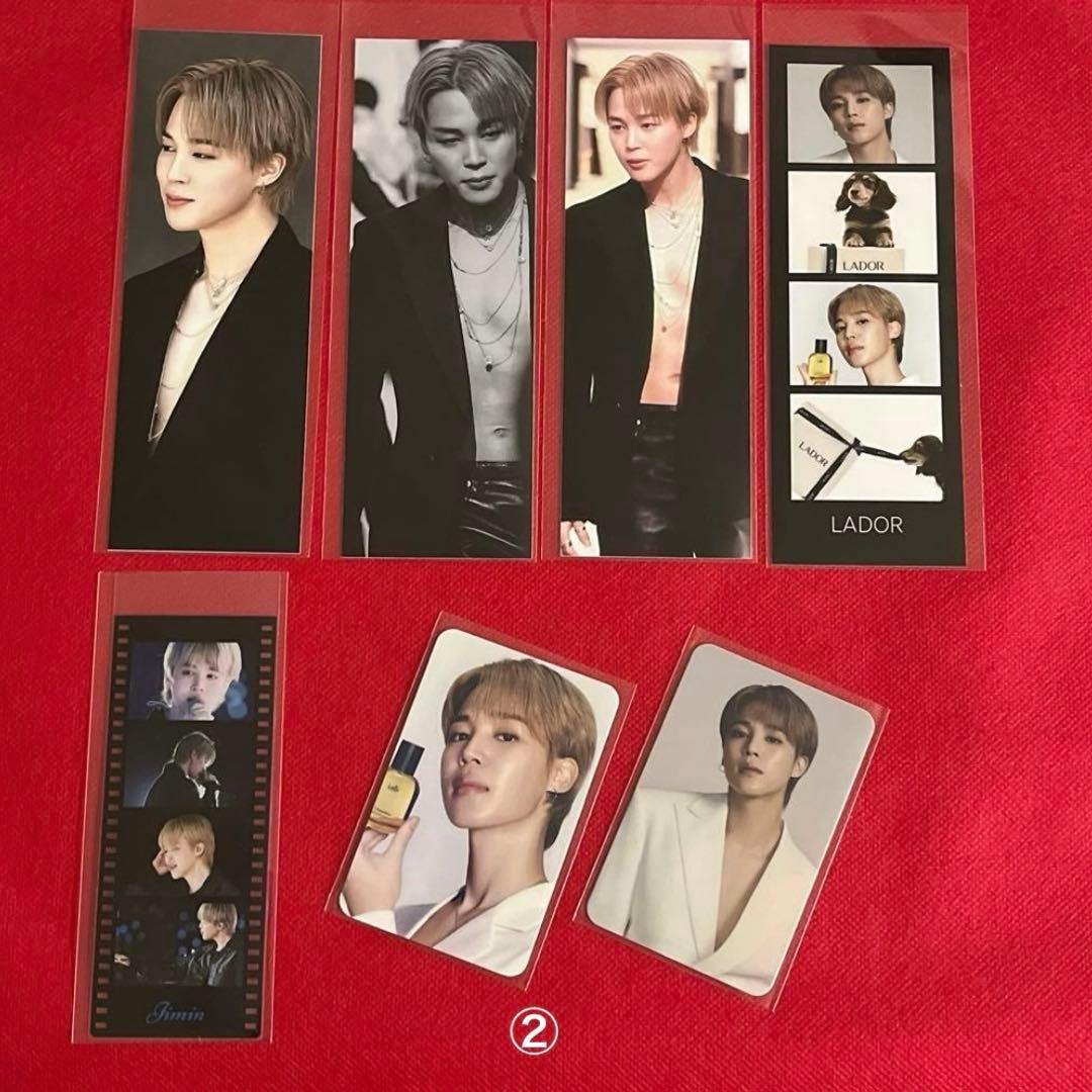 BTS ロングステッカー・ブックマーク・ホログラム両面フォトカード♡Jimin