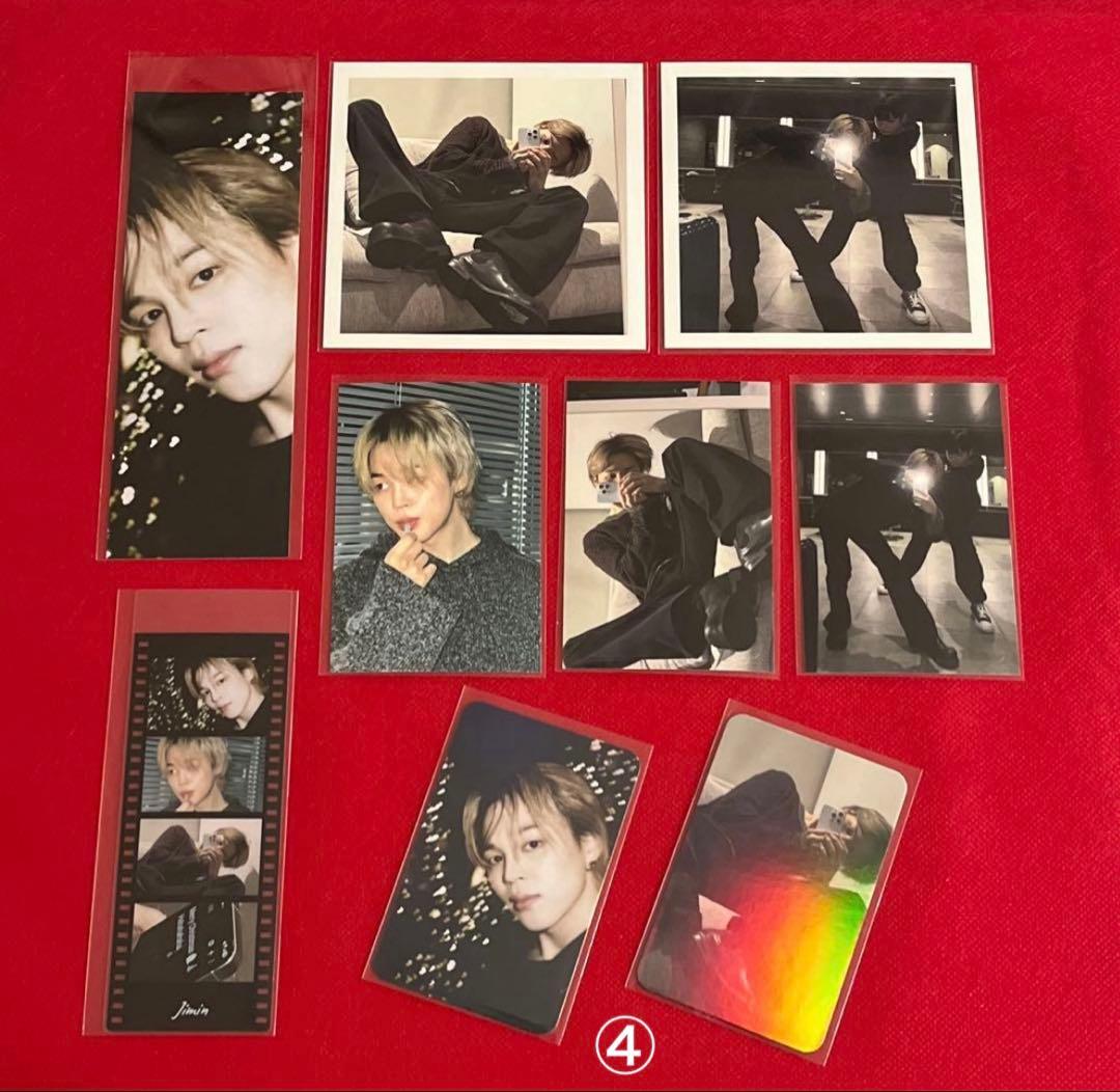 BTS ロングステッカー・ブックマーク・ホログラム両面フォトカード♡Jimin