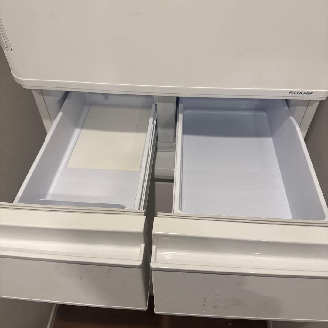 【値下げ交渉歓迎】シャープ　冷凍冷蔵庫 SJ-G417J-W 2022年製