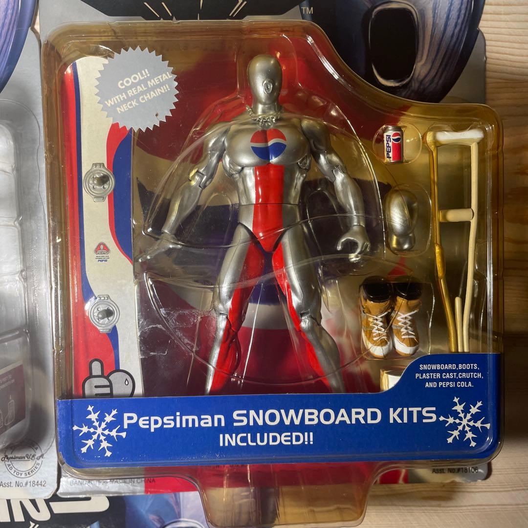 ペプシマン　フィギュア　5体セット