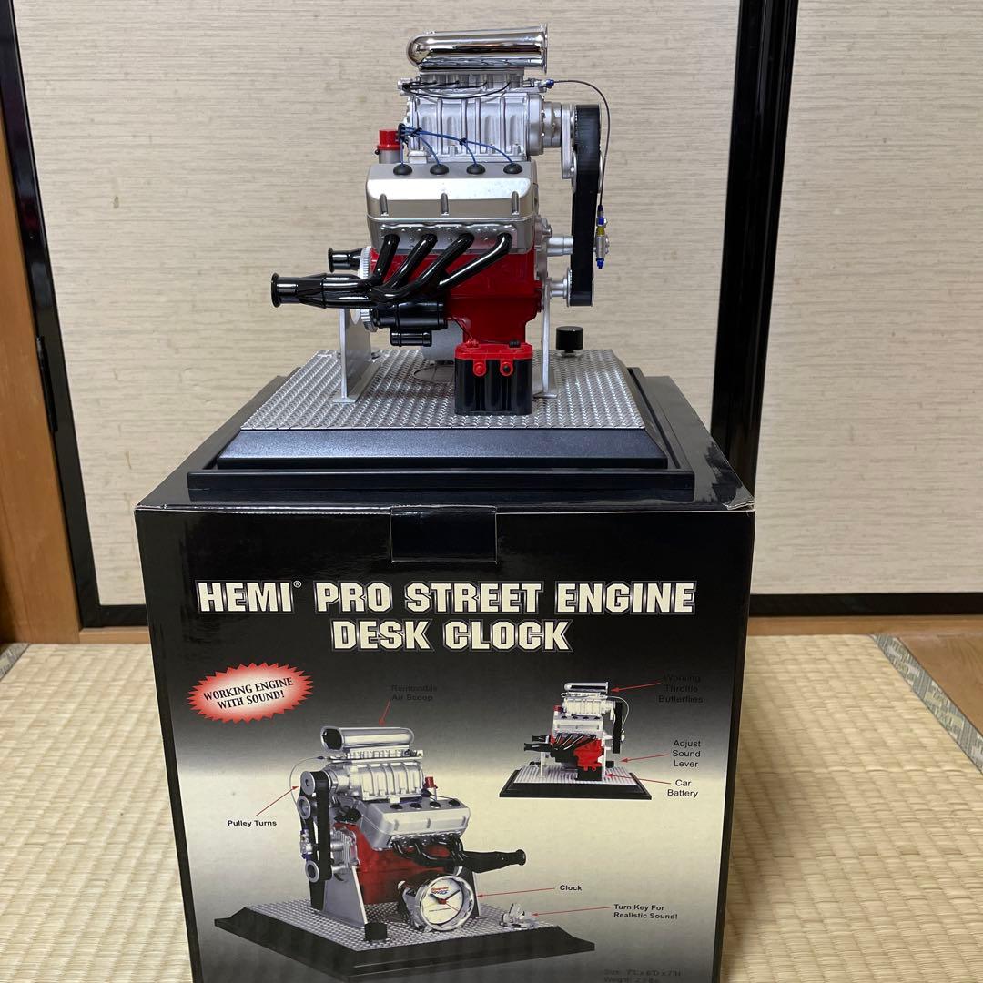 Snap-on V8エンジン型　置き時計