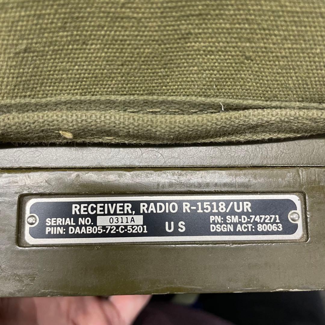 B2【used】VHF受信機　アメリカ軍　　ミリタリー　レシーバー　ラジオ