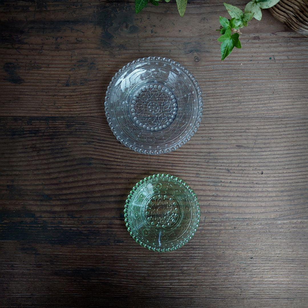 【ご成約】赤縁 碗形 水玉文 あぶり出し 氷コップ と 骨董の器 おまとめ