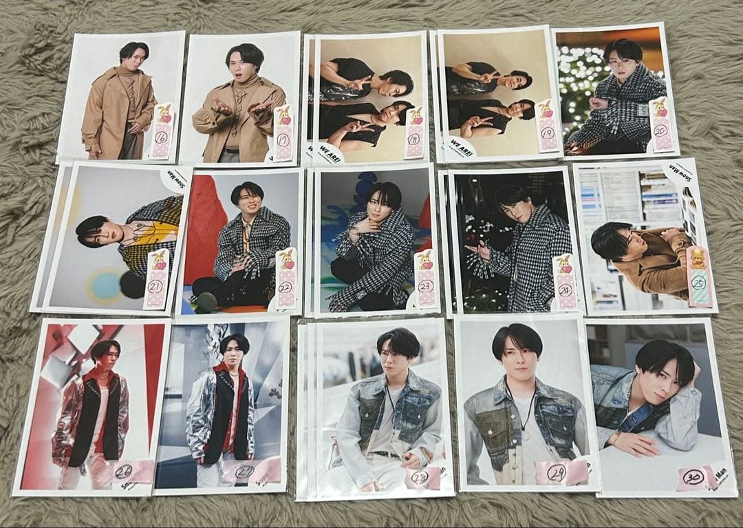 Man 宮舘涼太 公式写真 アクスタ うちわ デタカ ましかくフォト