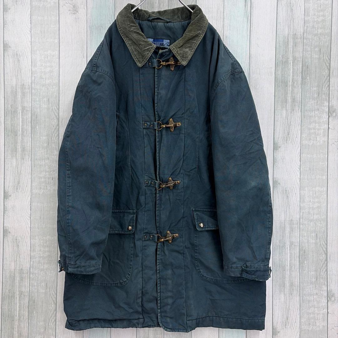 シントム コート ファイヤーマンジャケット フェード コーデュロイ襟