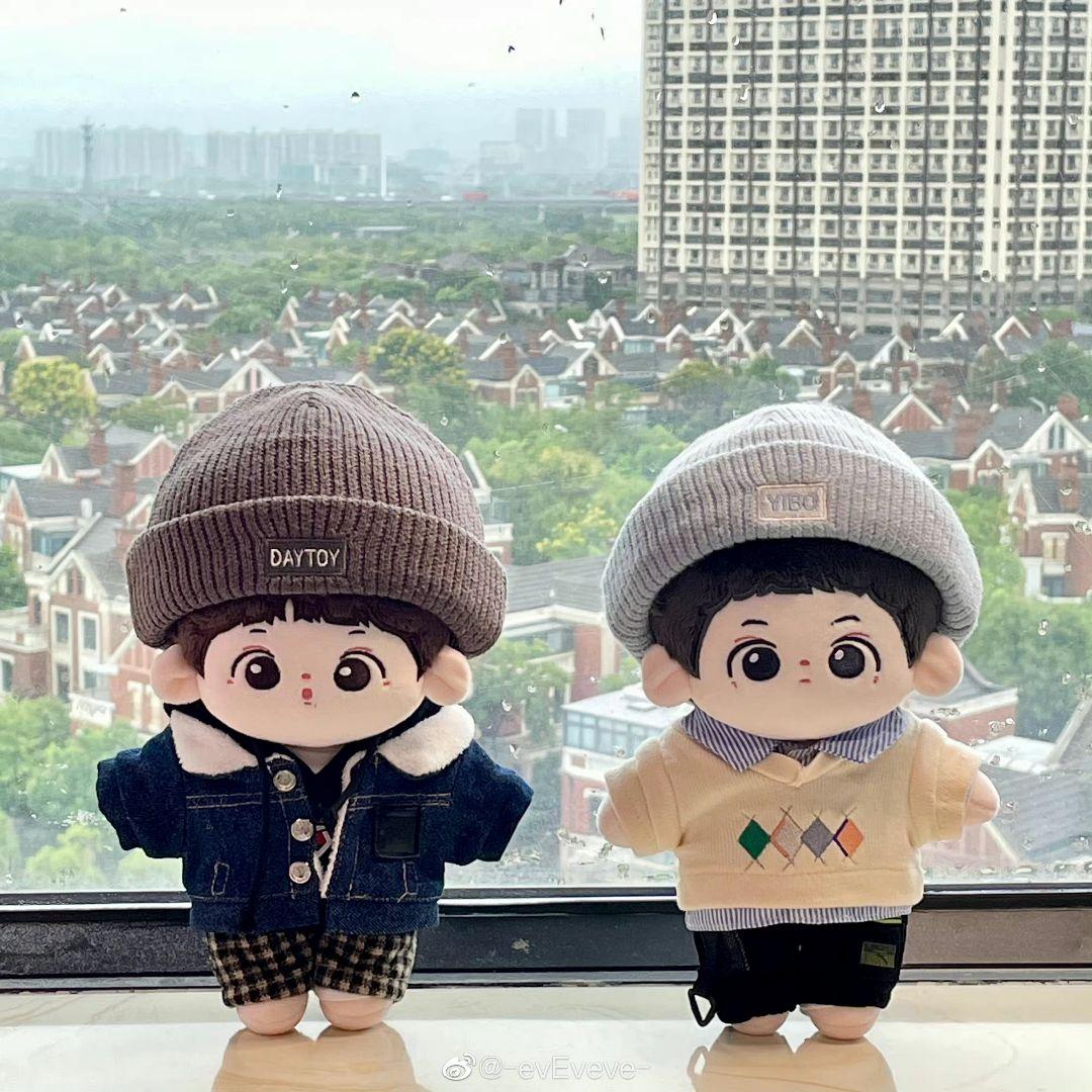 陳情令　博君一肖  肖战 王一博 シャオジャン　ワンイーボー　着替えぬいぐるみ