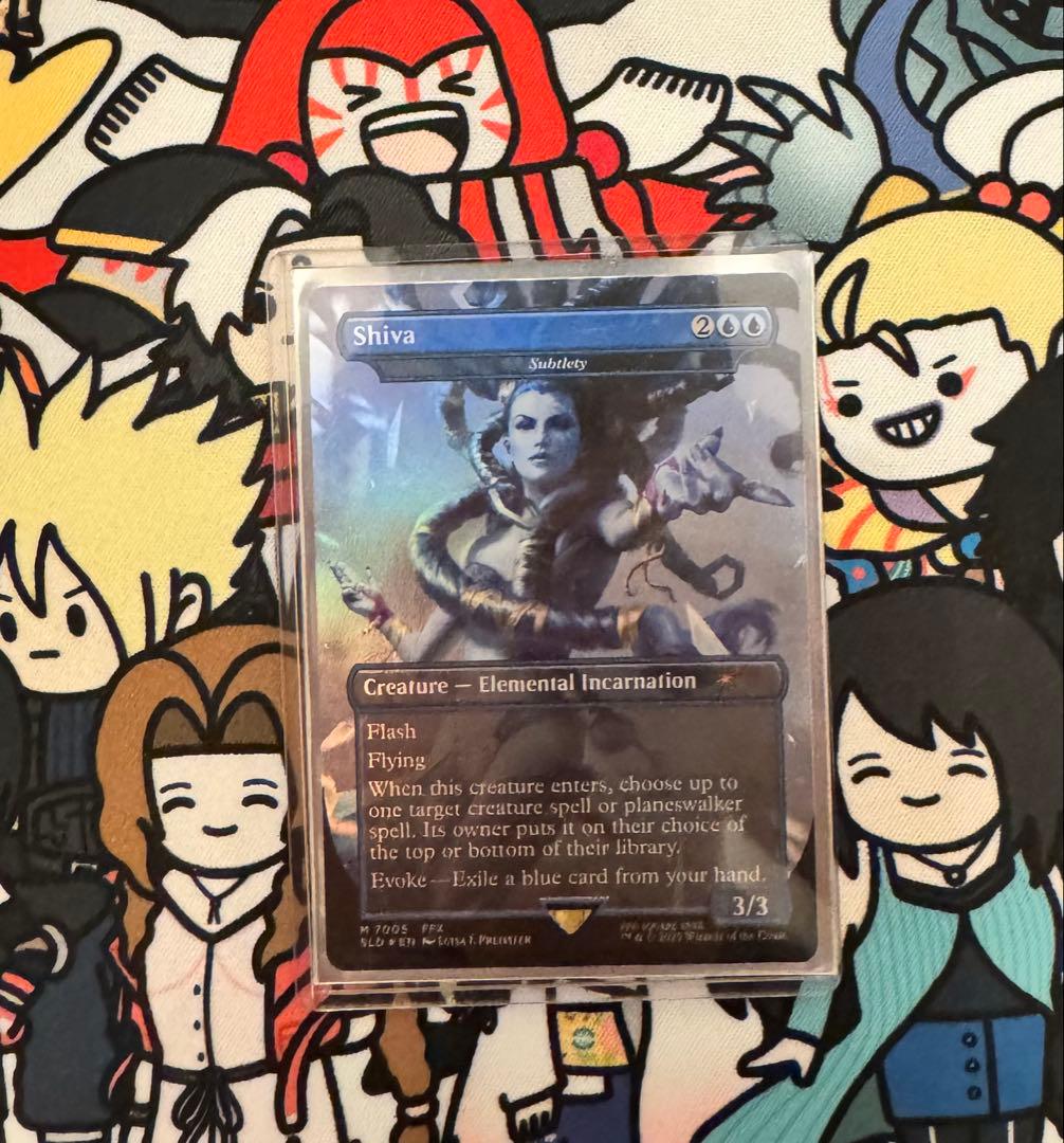 MTG　日本語版　シヴァ　緻密　ボーダーレス　Foil