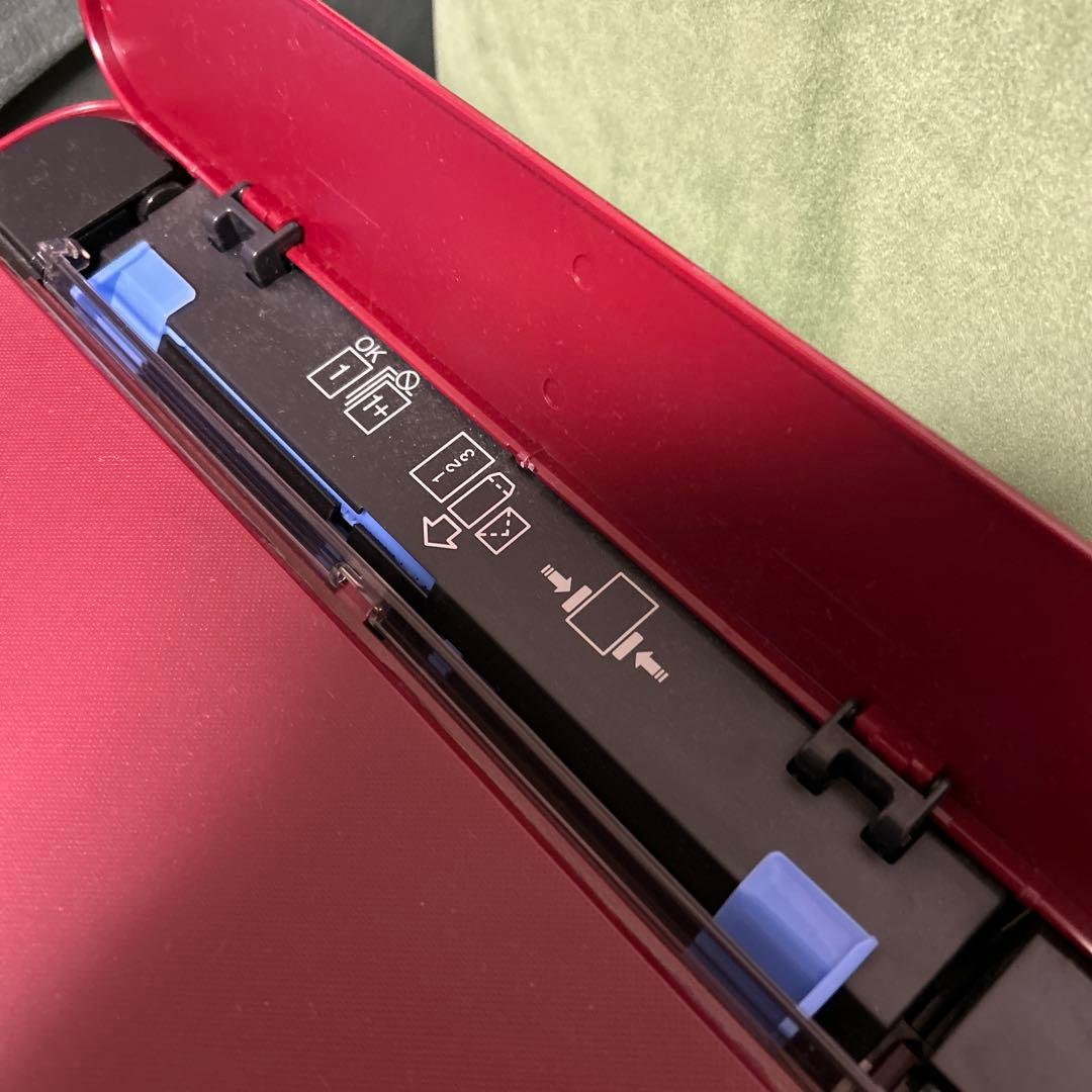 未開封インク付き EPSON EP-879AR プリンター レッド