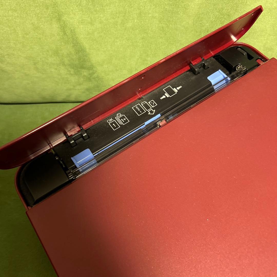 未開封インク付き EPSON EP-879AR プリンター レッド