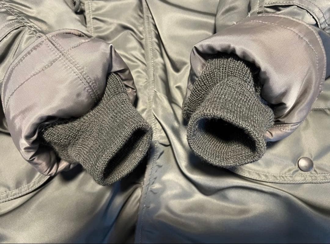 AVIREX N-3B ヴィンテージ　6112070 リアルファー　Lサイズ