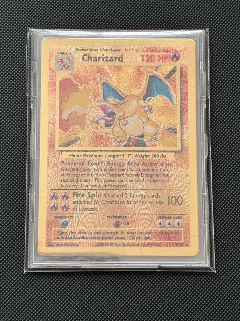 バ*ト様 25th周年 リザードン メタルカード