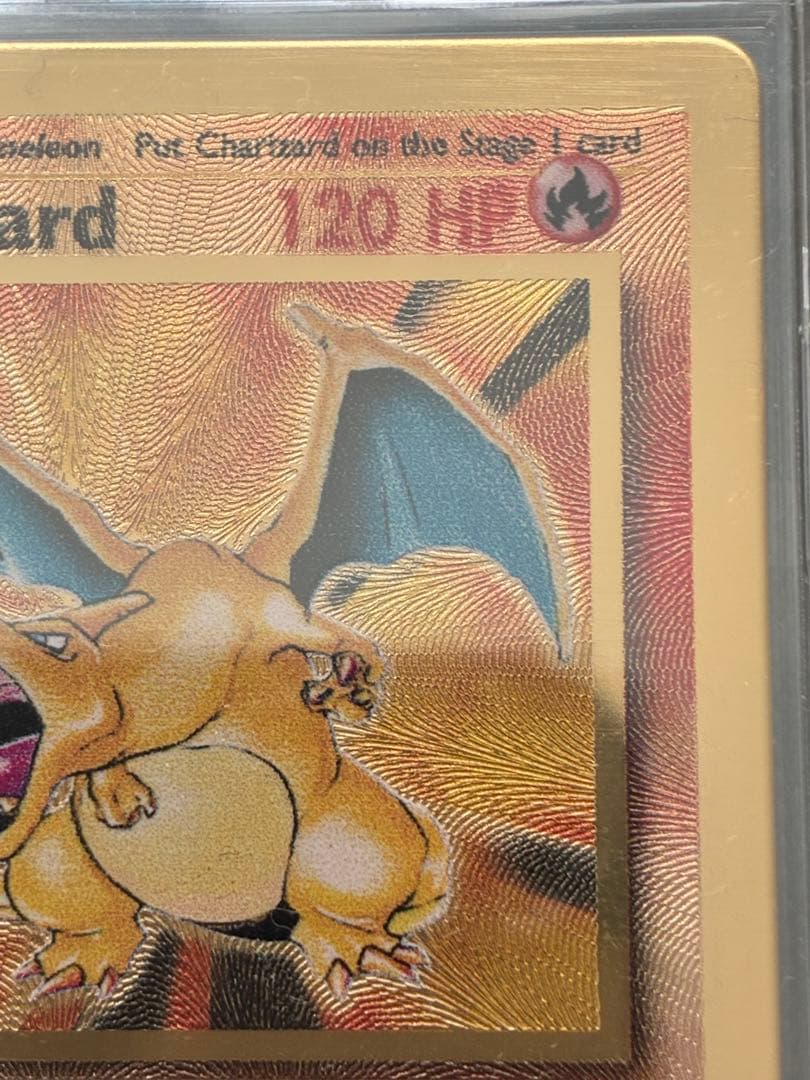 バ*ト様 25th周年 リザードン メタルカード