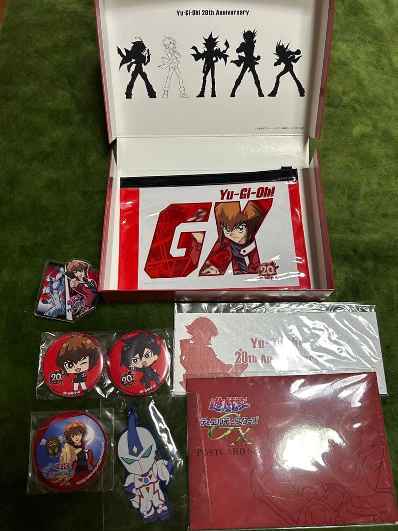 遊戯王展　チケット特典付BOX 遊城十代グッズセット