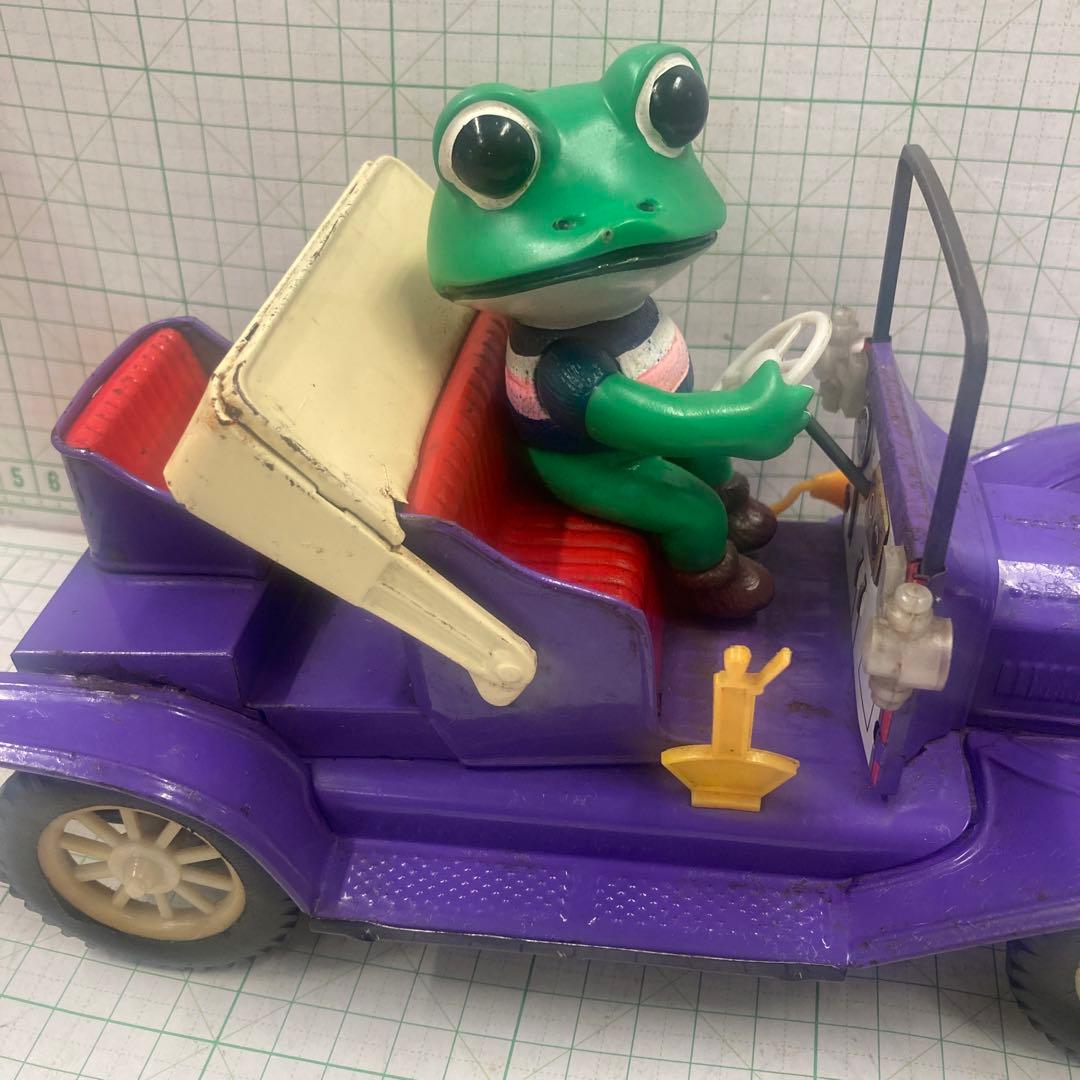 野村トーイ製ケロヨン自動車 No.1ブリキ玩具1968年頃に発売フリクション動力