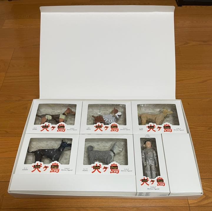 【新品 貴重】 犬ヶ島 フィギュア セット