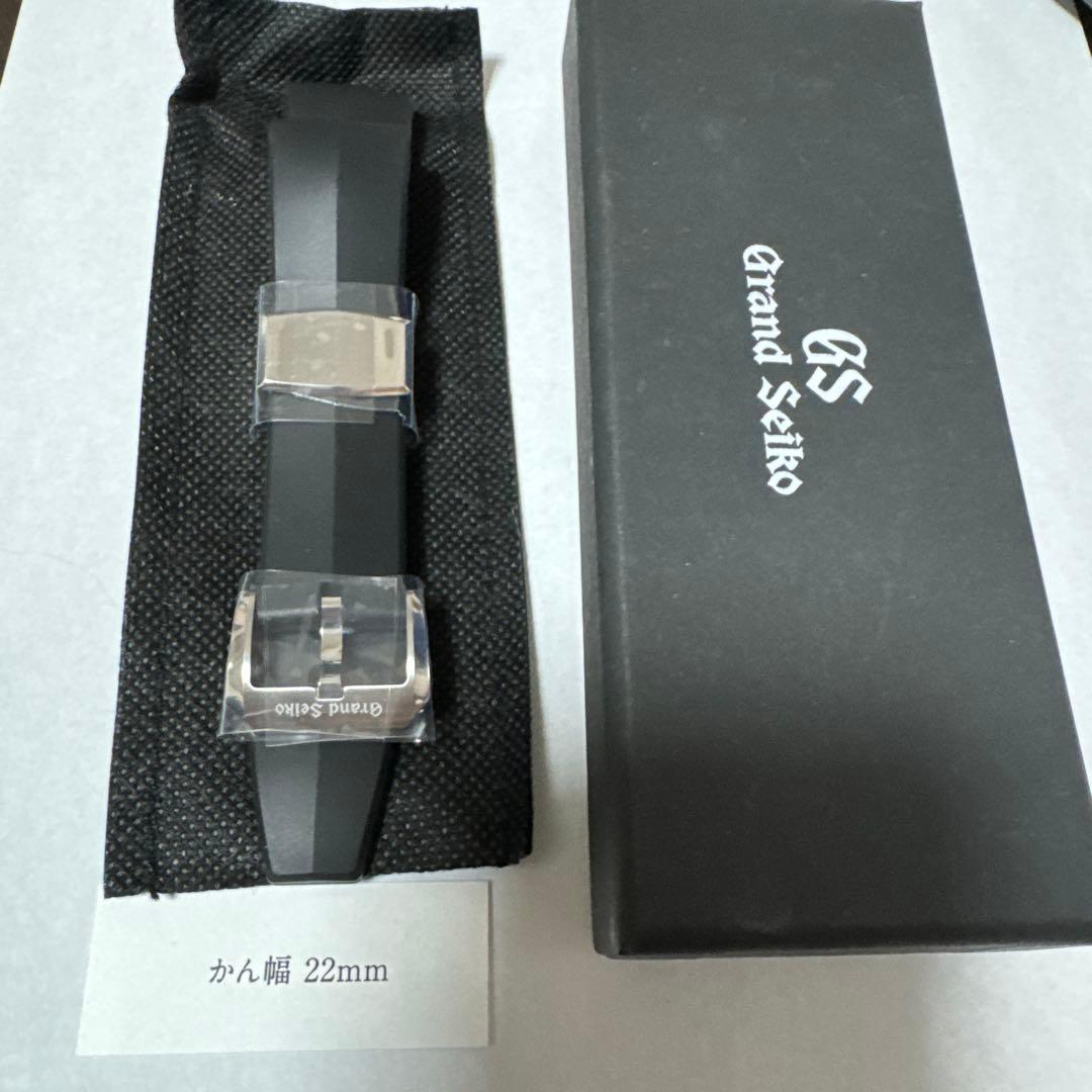 Grand Seikoラバーベルト ブラック