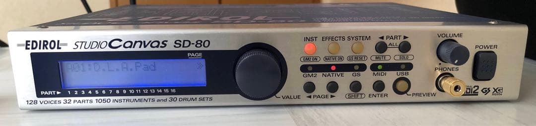 DTM・DAW Edirol StudioCanvas SD-80
