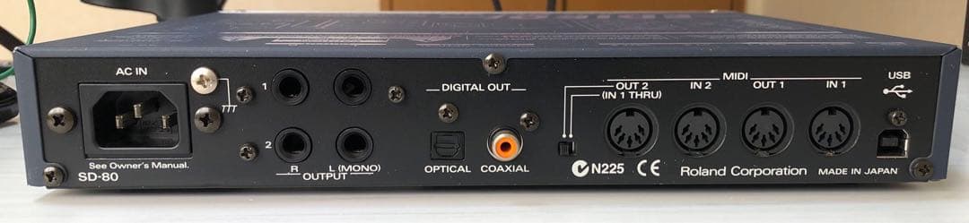 DTM・DAW Edirol StudioCanvas SD-80