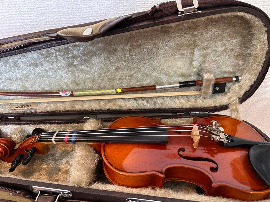 バイオリン1/16本体と専用ケース　SUZUKI バイオリン1998