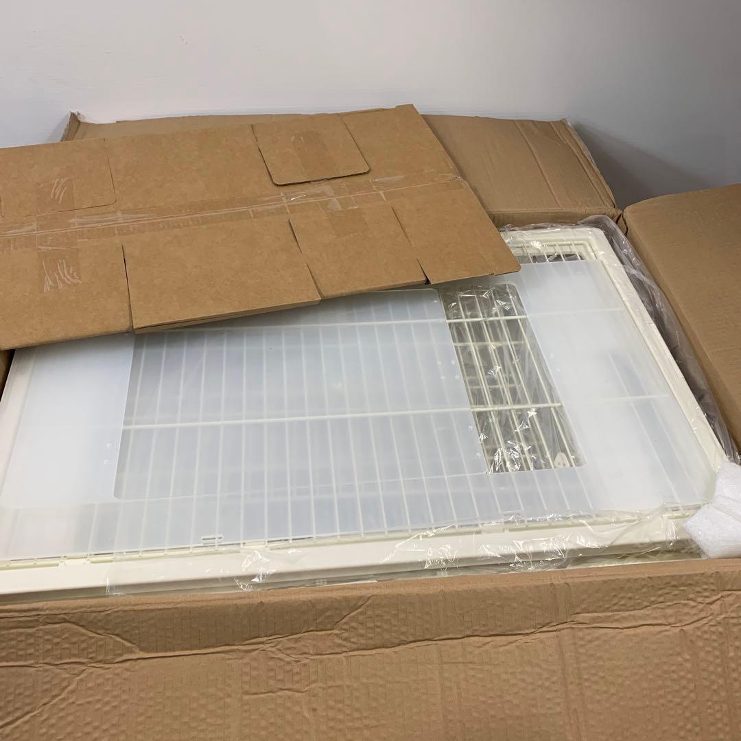 クリアフロント80 クリアなアクリルパネル 大きな扉 お掃除ラクラク