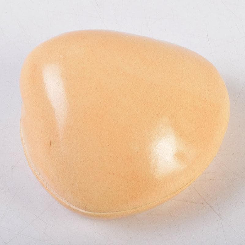 茶道具　萩焼　十二代　田原陶兵衛作　蛤香合　共布共箱　V　8754