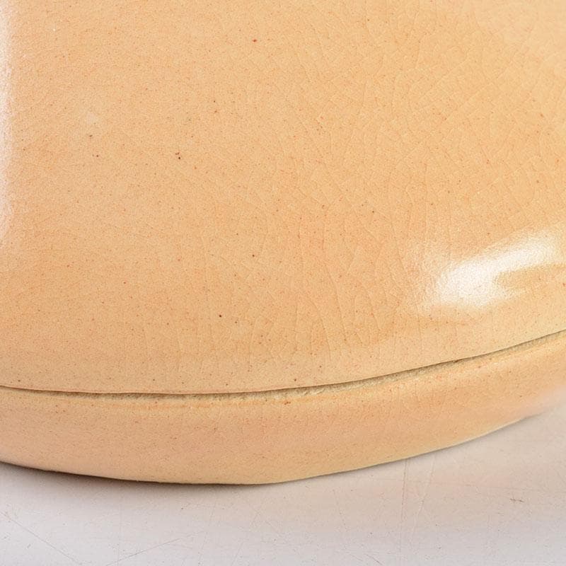 茶道具　萩焼　十二代　田原陶兵衛作　蛤香合　共布共箱　V　8754