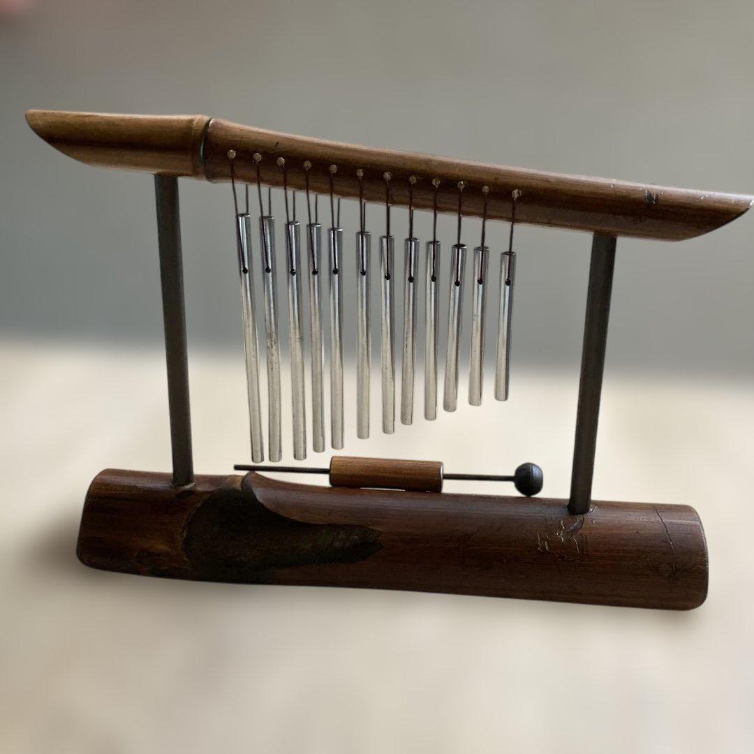 卓上ツリーチャイム　アンティーク風 ウインドチャイム