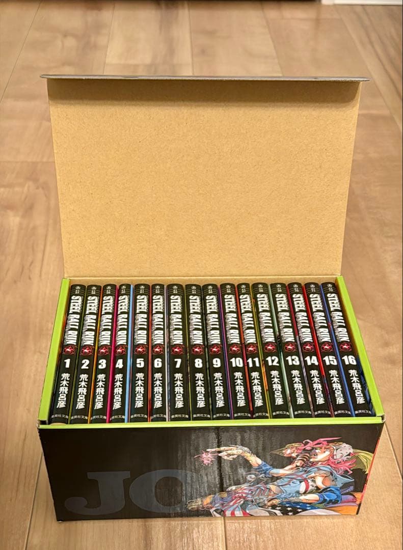 ジョジョの奇妙な冒険　STEEL BALL RUN 文庫版コミック 全16巻