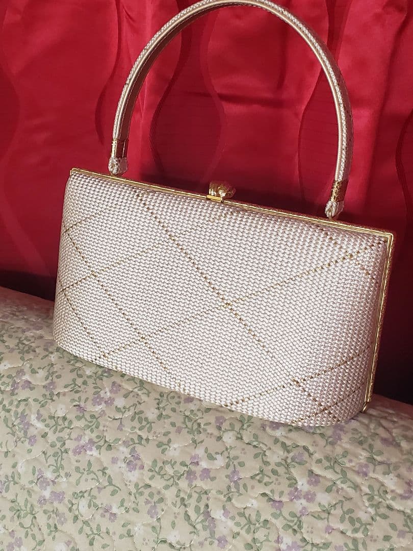【美品＊】組みひものバッグ　フォーマル　和装バッグ　　入学式　卒業式　結婚式