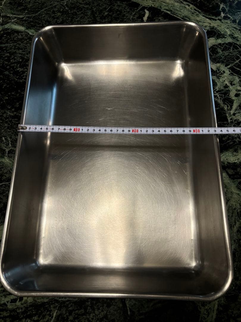 業務用　ステンレス角バット・トレイ　調理器具　6枚セットまとめ売り