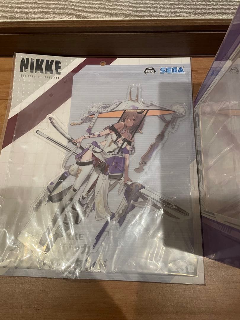 一番くじ　勝利の女神　NIKKE B賞　紅蓮　フィギュア　ビッグアクリルスタンド