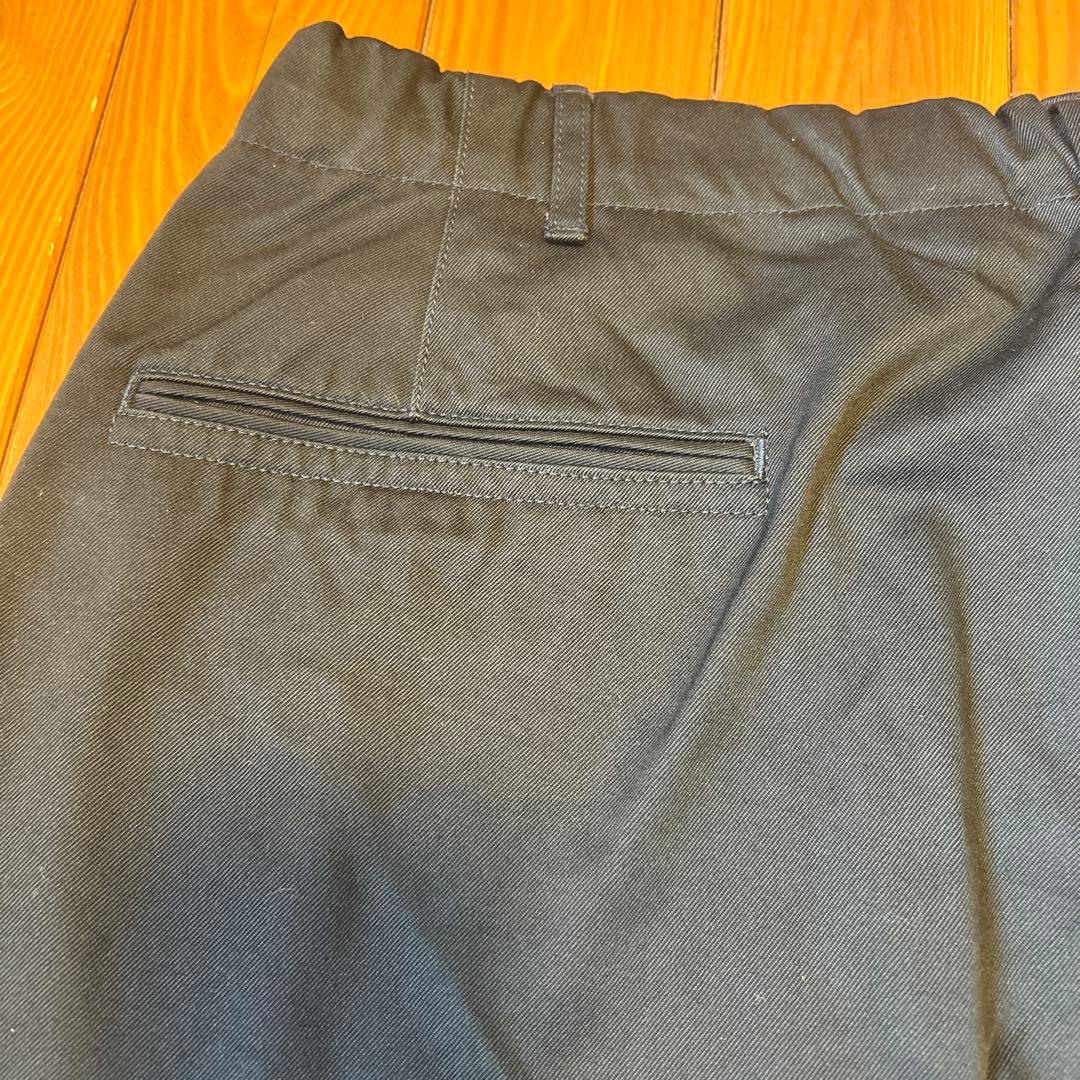 45R紺色双糸チノのポッポショートパンツ