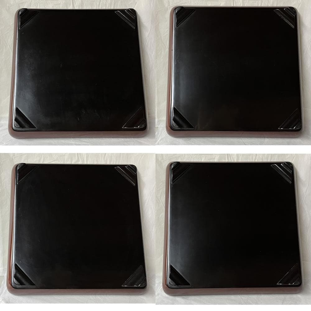 F1395 蒔絵 図変 脚付膳 五客 足付膳 絵変 蒔絵盆 金蒔絵 懐石道具