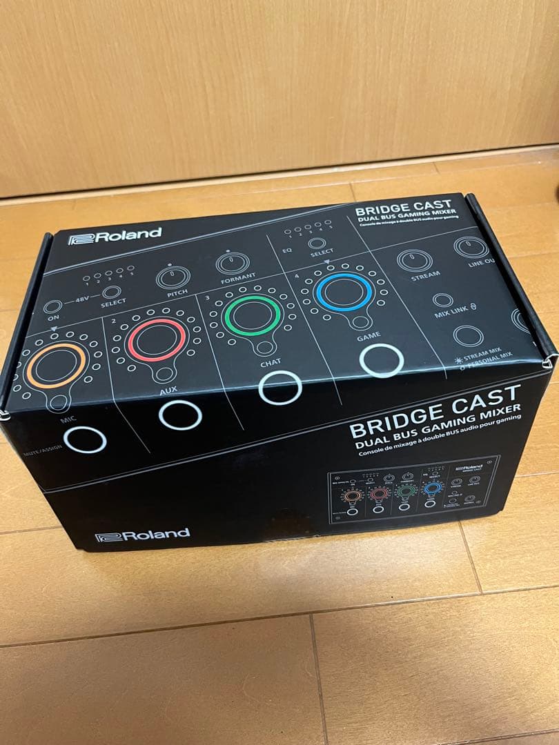 Roland BRIDGE CAST デュアルバスゲーミングミキサー