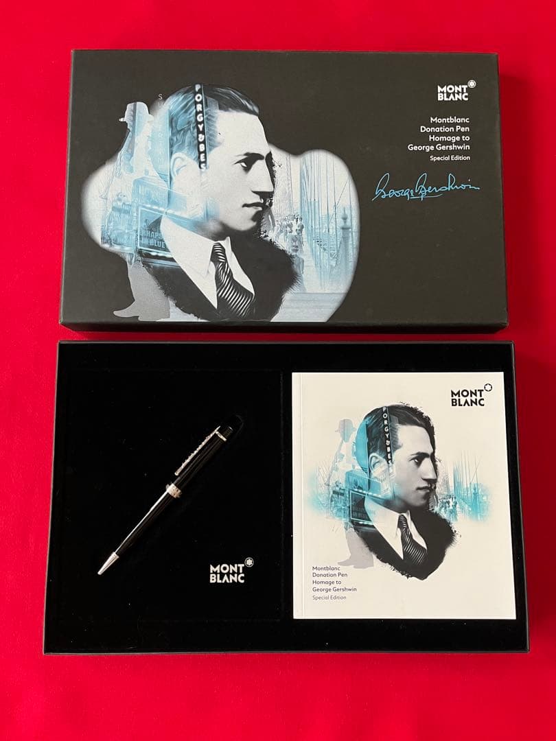 モンブラン ドネーションペン ジョージ・ガーシュイン❗️スペシャルED‼️希少品‼️