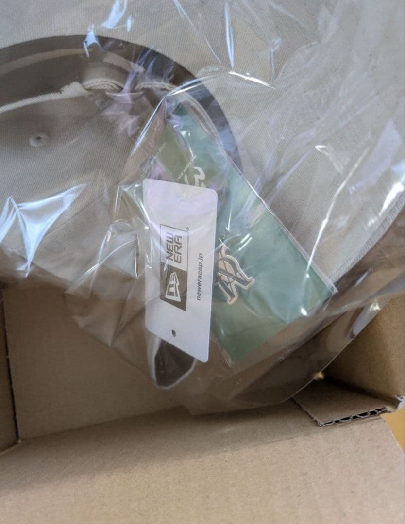 Mrs. GREEN APPLE ベージュ キャップ ニューエラ ピンズ付き