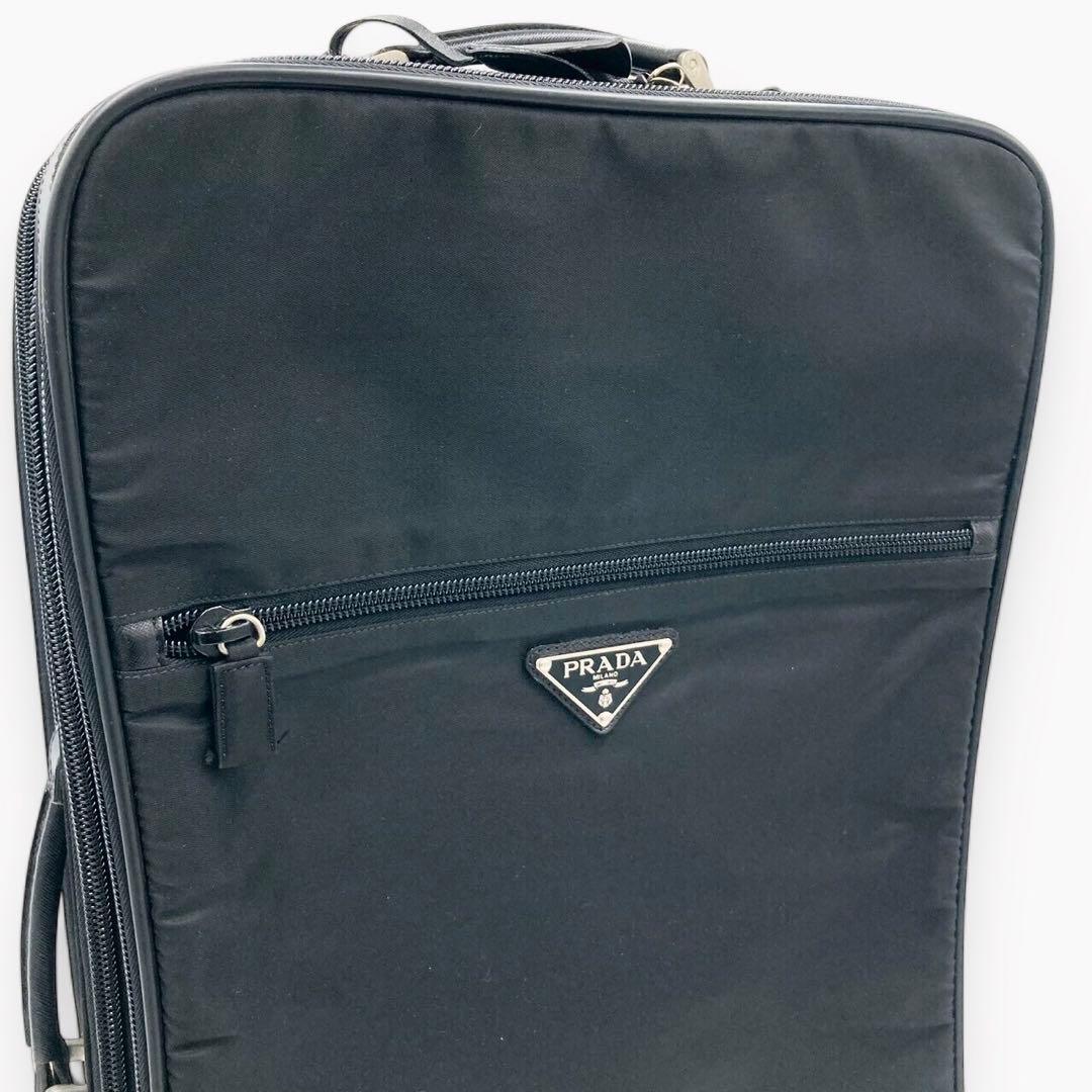 プラダ ナイロンキャリーケース キャリーバッグ ブラック