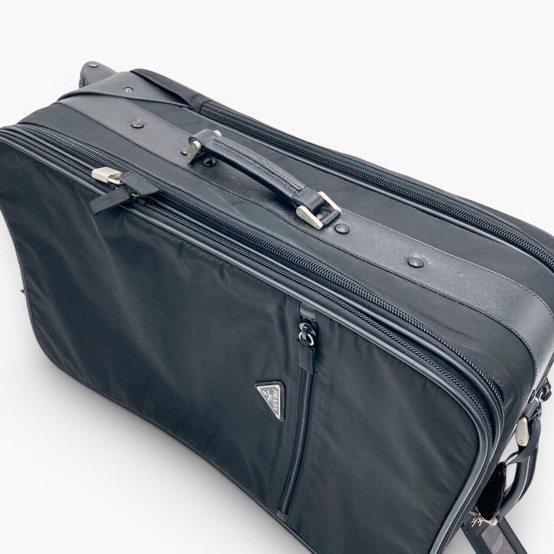 プラダ ナイロンキャリーケース キャリーバッグ ブラック