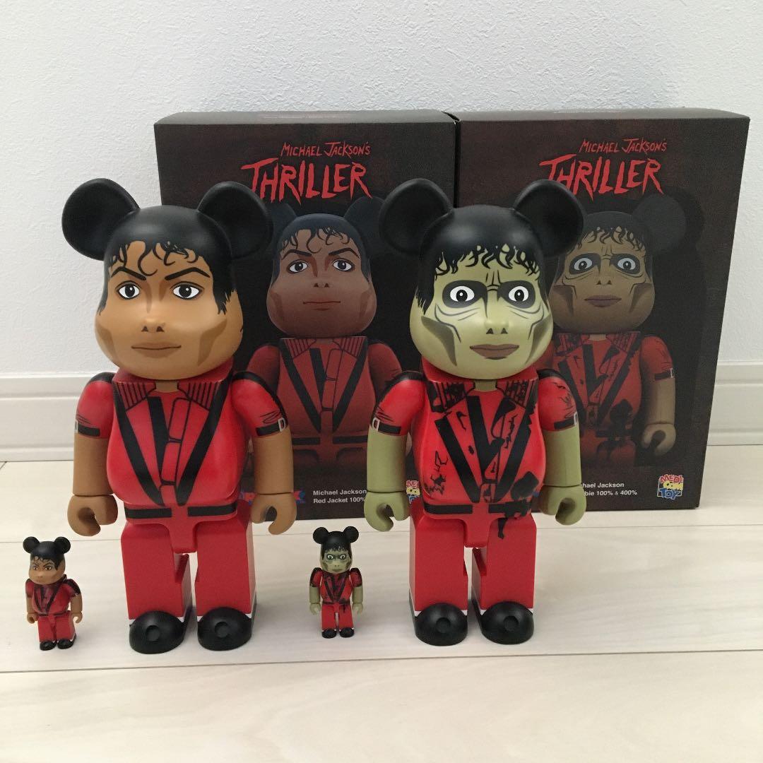 ベアブリック マイケルジャクソン　400% 100% 2箱セットMICHAEL