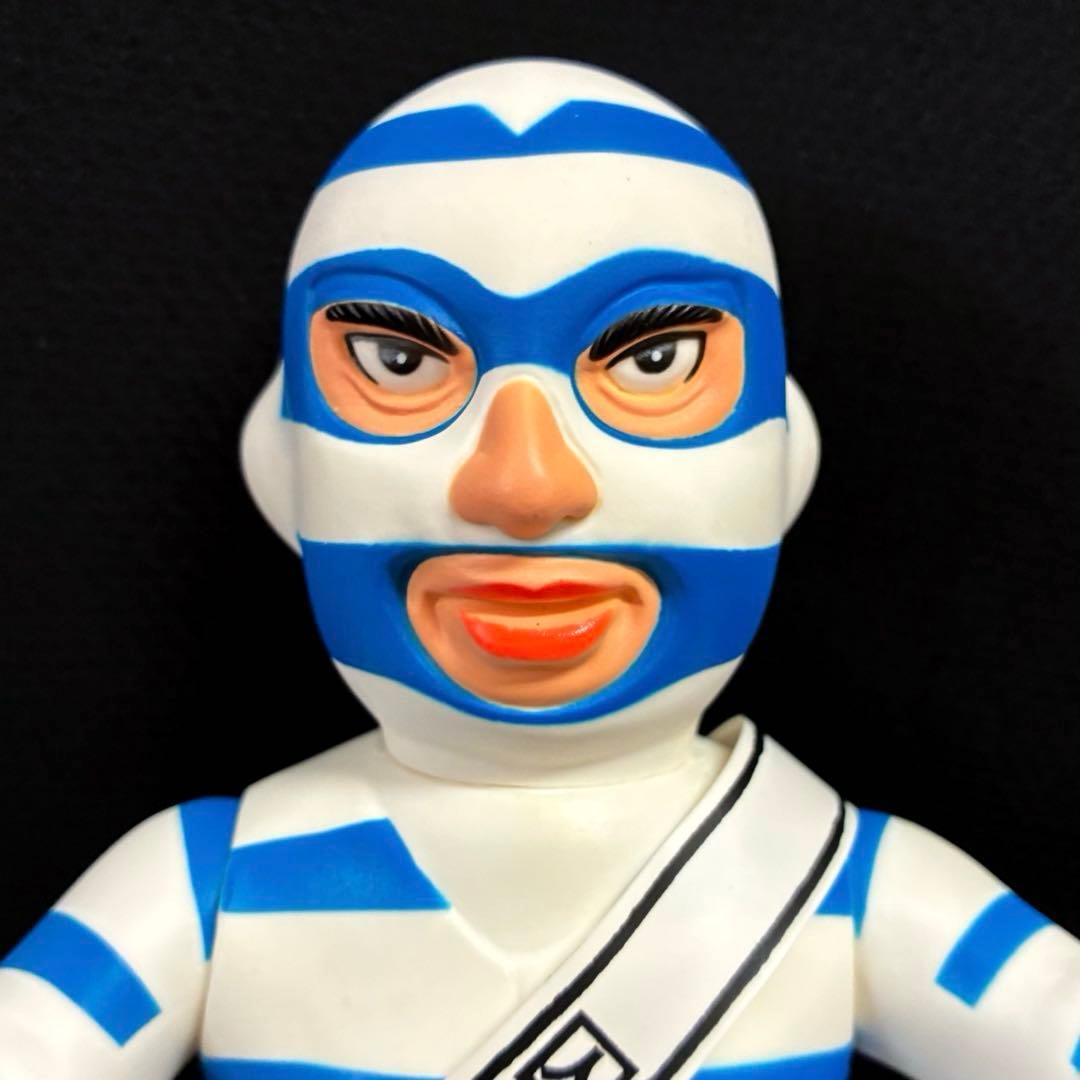 ■ 囚人魔 ソフビ / 中嶋製作所 メディコムトイ / タイガーマスク わるもの