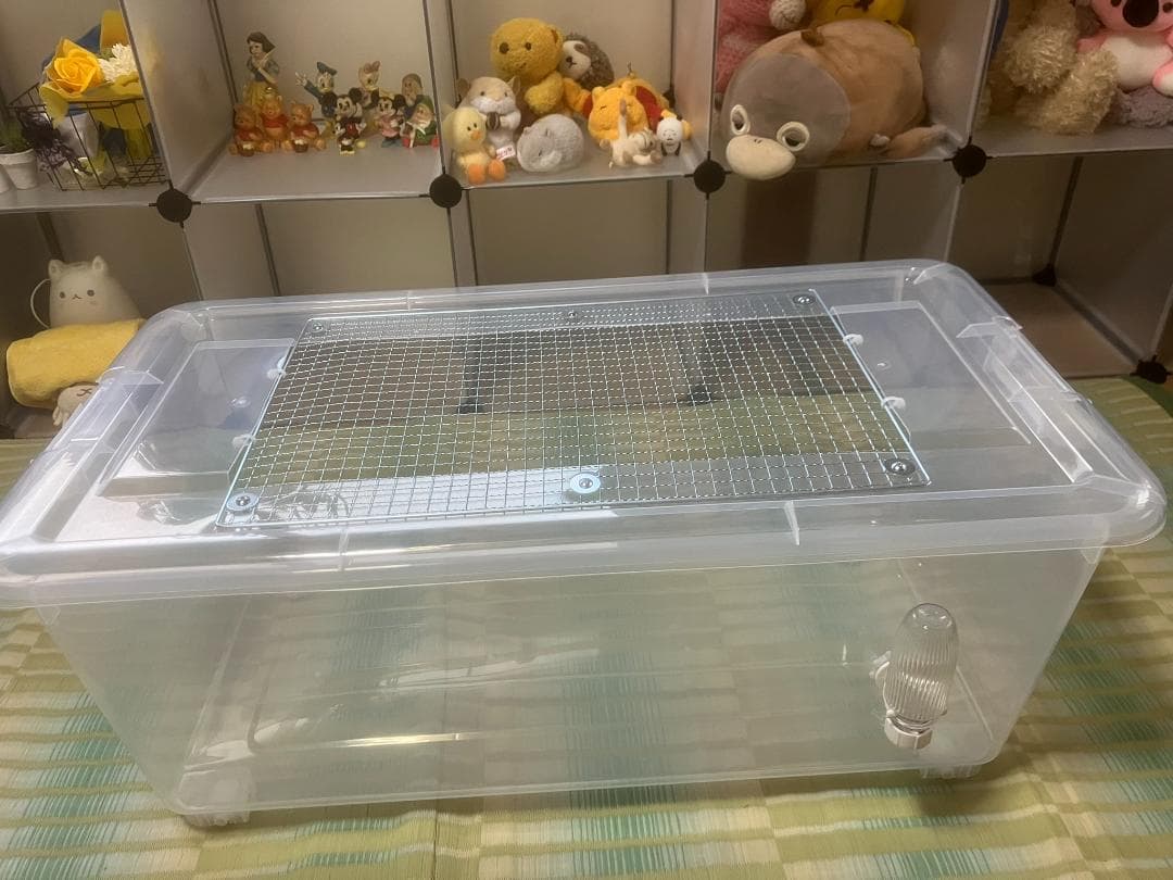 ③【超お得3個セット】広い大きい快適なハムスターケージ ゲージ【DIY】給水器付