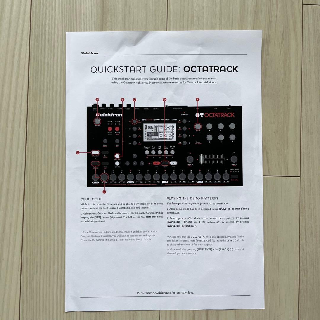 Elektron Octatrack DPS-1 mk1 美品