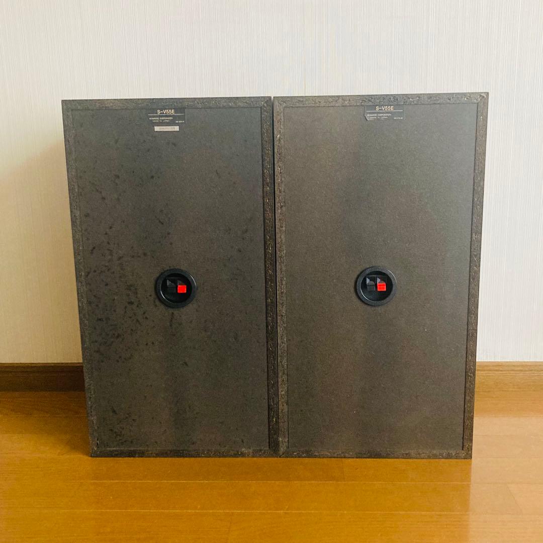【美品】レア！KENWOOD 3WAY スピーカー S-V55E