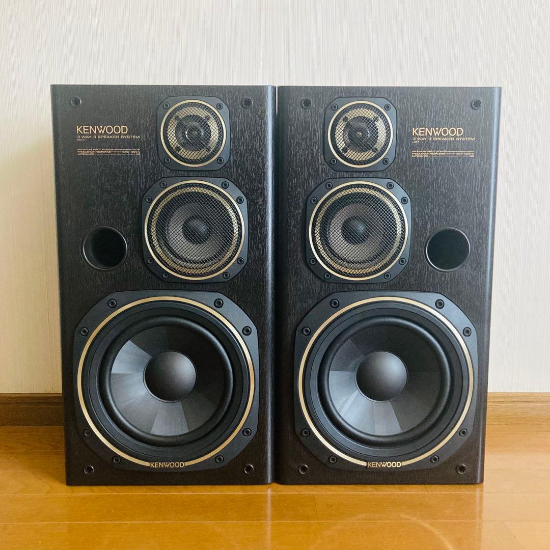 【美品】レア！KENWOOD 3WAY スピーカー S-V55E