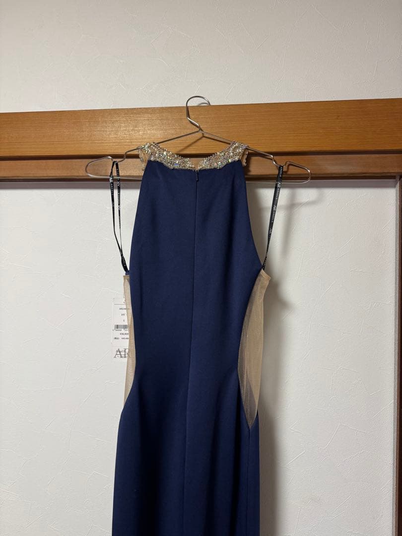 Angel R ネイビー ブルー キャバドレス S