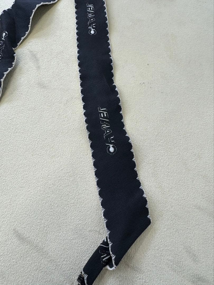 シャネル リボン ブローチ ブラック