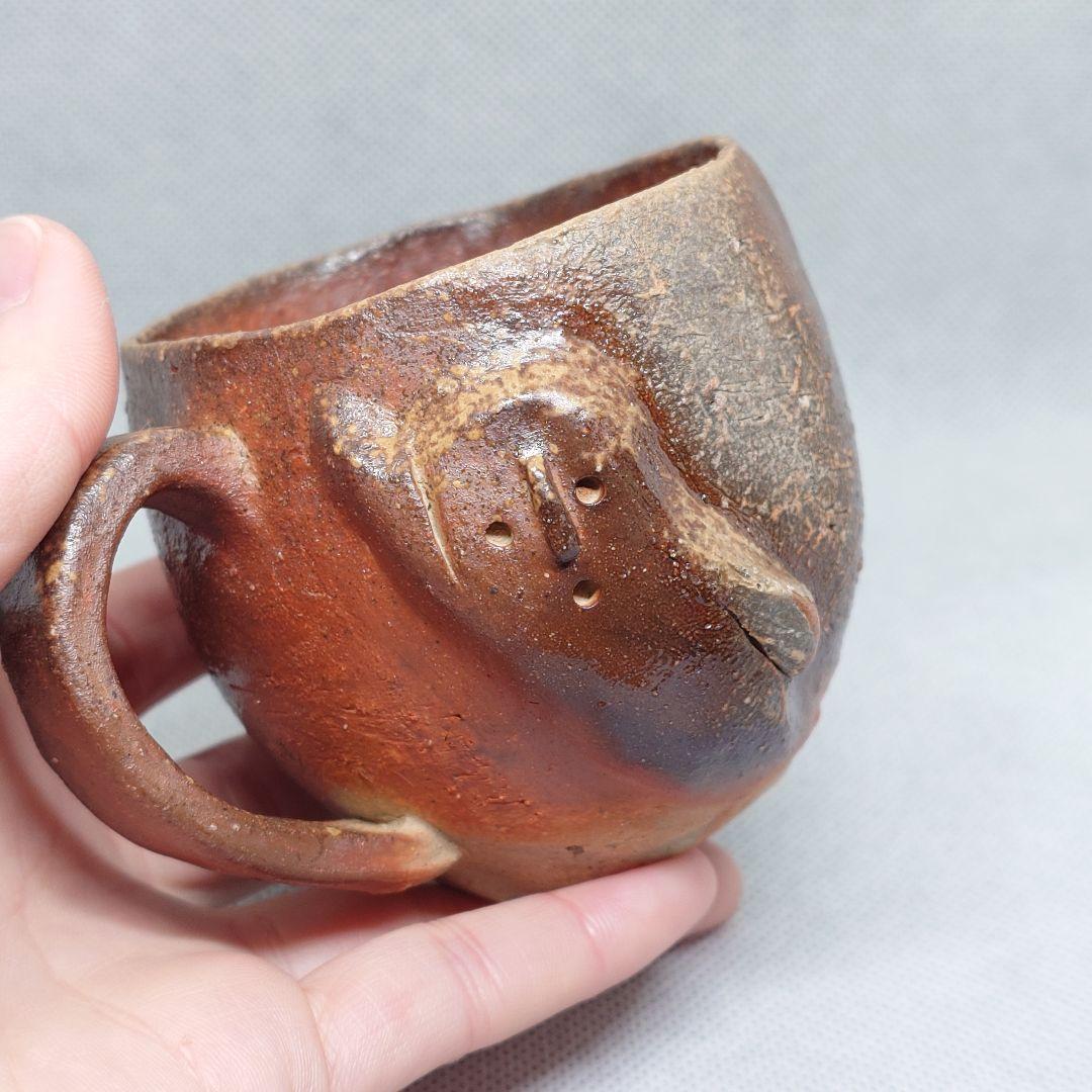 ●【ギザ口】99 .一輪挿し、徳利…備前焼