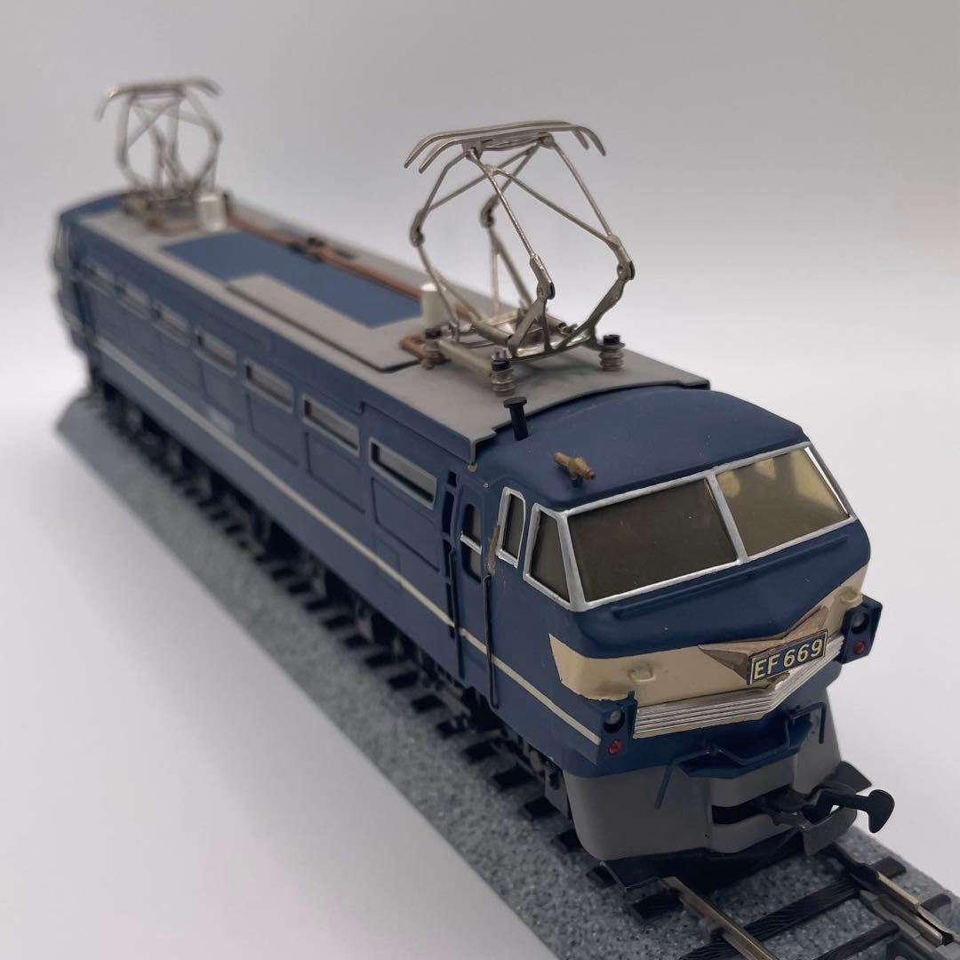 カツミ　EF66 HOゲージ 鉄道模型 青色 車両